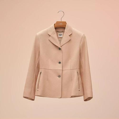  HERMES愛馬仕 22年秋冬 女士 夾克 Veste equestre en cuir H2E1210D0L938