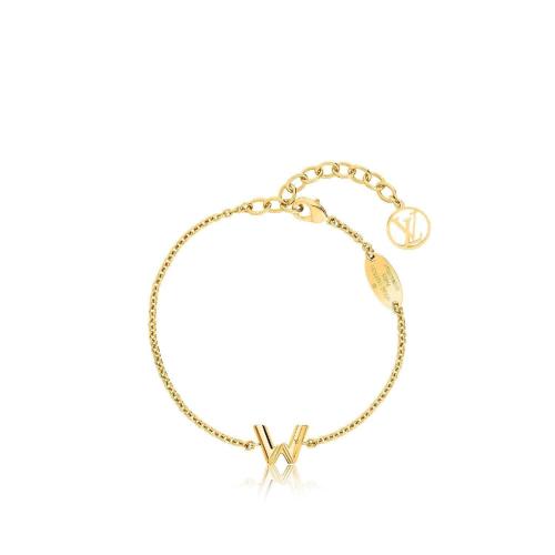  LV路易威登 22年秋冬 女士 手鏈 LV %26 Me 字母W手鏈 M67180 預(yù)定商品2-8周發(fā)貨