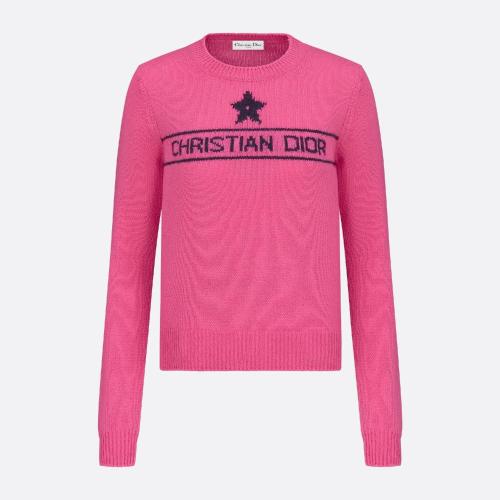  DIOR迪奧 22年秋冬 女士 針織衫 Pull a signature 244S57AM054_X4453