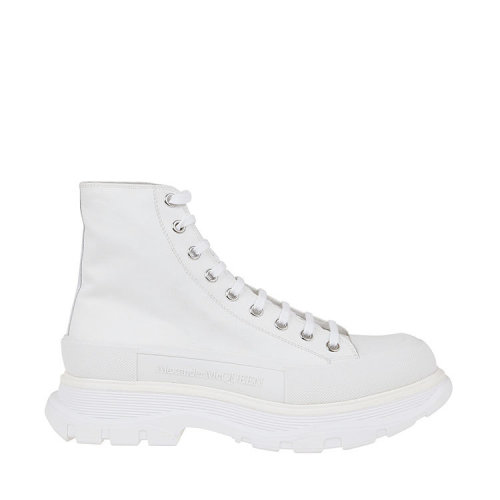 Alexander McQueen/亞歷山大麥昆  男鞋 時(shí)尚簡(jiǎn)約 男士高幫休閑運(yùn)動(dòng)鞋 604254W4L321000 HKY0034C