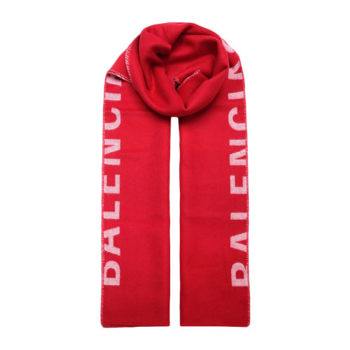 Balenciaga/巴黎世家 女士經(jīng)典logo印花時尚保暖羊毛圍巾圍脖 575868-320B0 多色可選