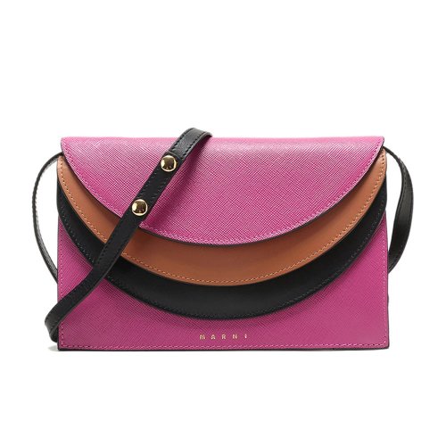 MARNI/瑪尼 女士單肩包 牛皮斜挎 PFMO0003U0 LV520