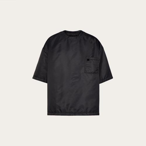  VALENTINO華倫天奴 22年秋冬 男士 短袖T恤 T-SHIRT EN NYLON ORNé DUN CLOU 1V0CJI207TV0NO