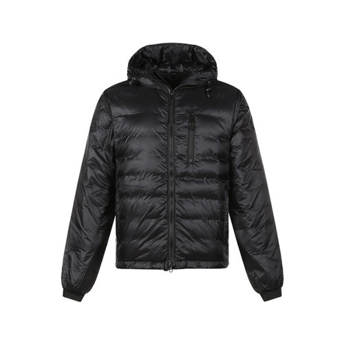 CANADA GOOSE/加拿大鵝 男士羽絨服 男士聚酰胺輕薄款LODGE鴨絨修身款連帽羽絨服外套 5078MB
