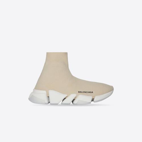  BALENCIAGA巴黎世家 22年春夏 男士 休閑運動鞋 Mens Speed 2.0 Recycled Knit Trainers With