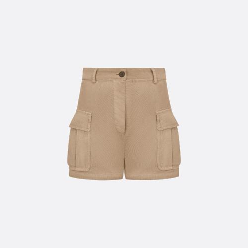  DIOR迪奧 22年秋冬 女士 短褲 Short cargo 227P49A3339_X1719