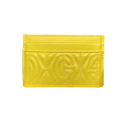 Gucci 古馳  發(fā)財(cái)黃卡包