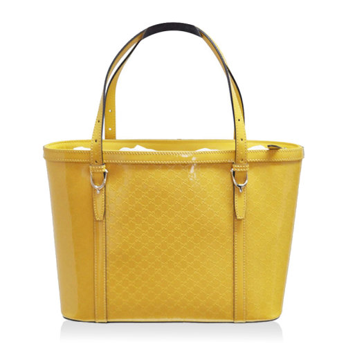 GUCCI/古馳 女士漆皮經(jīng)典雙G logo編織手提包單肩包