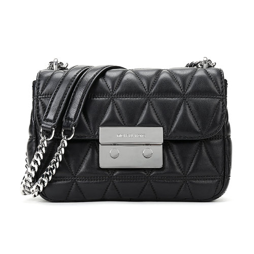 MichaelKors/邁克·科爾斯MK女包SLOAN系列羊皮小號(hào)單肩斜挎包30S7SSLL1L