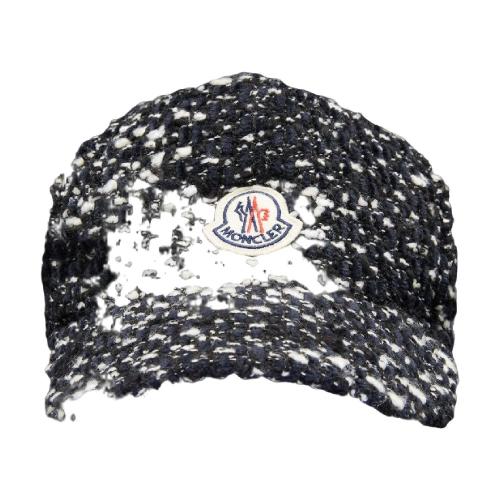  MONCLER蒙可蒙克萊 22年秋冬 女士 帽子 Tweed Baseball Cap H20933B00010596COF90