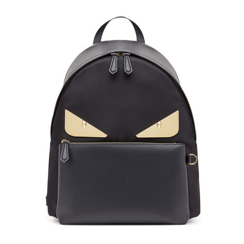 FENDI/芬迪2020早春新款 男士黑色尼龍 雙肩包 7VZ042A2FTF0KUR