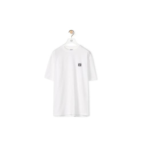  LOEWE羅意威 22年秋冬 女士 短袖T恤 Anagram T-shirt in cotton S359Y22X12-2100
