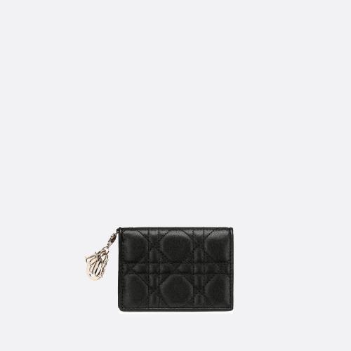  DIOR迪奧    女士 卡包 Lady Dior 翻蓋卡夾 S0011ONMJ_M*w*900 預(yù)定商品1-3周發(fā)貨