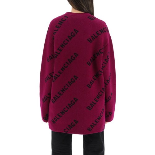  Balenciaga/巴黎世家 女士印花時尚休閑針織衫/毛衣 659676-T1567-5272 PLFSX