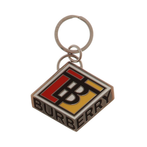 BURBERRY/博柏利 男女同款中性拼色金屬鑰匙扣 8024252