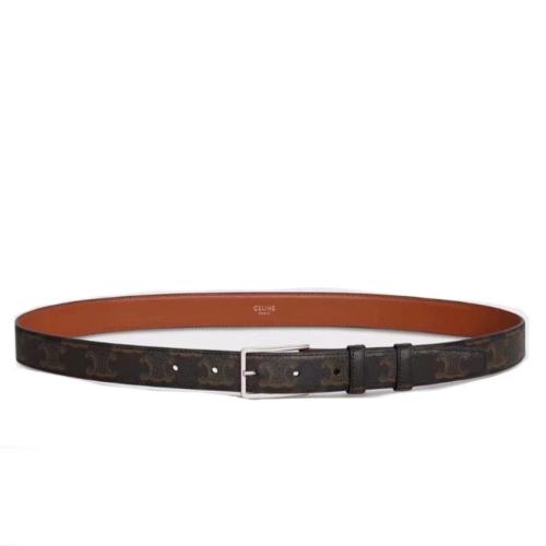 CELINE/賽琳  新款老花復古百搭腰帶45AQV2 ACO 04LI【主推】 皮帶男