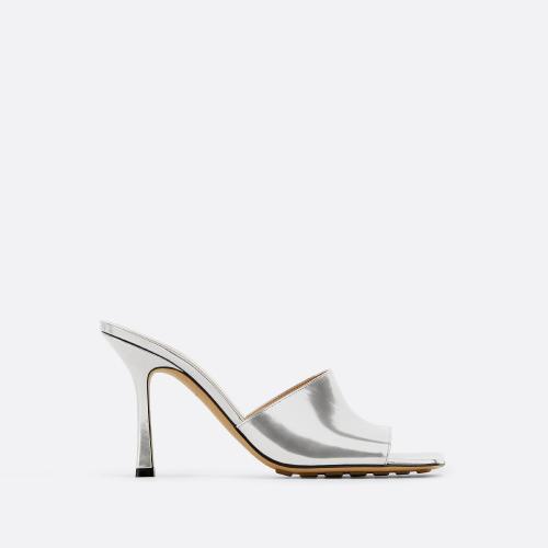  BV葆蝶家 22年秋冬 女士 高跟涼鞋 mules stretch 610538V2BG01414