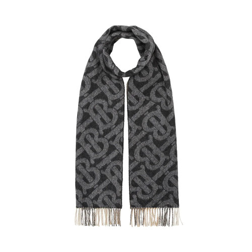 BURBERRY/博柏利 男女同款中性拼色羊絨復古格子圖案雙面圍脖圍巾 805746 多色可選