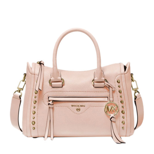 Michael Kors/邁克·科爾斯 女士粉色皮質(zhì)手提包單肩包女包 30S0GCCS1T-SOFTPINK