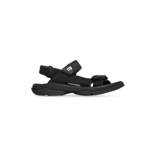  BALENCIAGA巴黎世家 22年秋冬 女士 平底涼鞋 tourist sandal monocolor 706277W2CCA1000