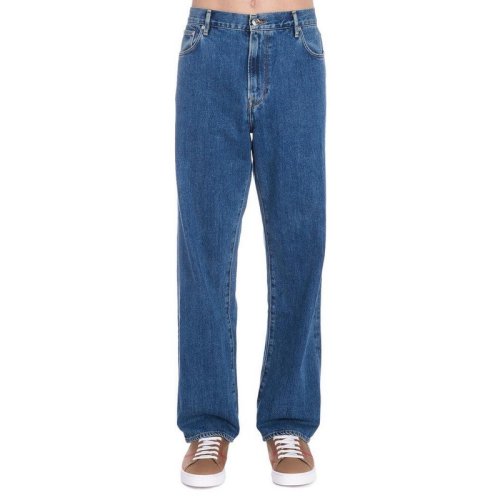  BURBERRY/博柏利 男士藍色棉質(zhì)牛仔褲 8003847 PLFSX