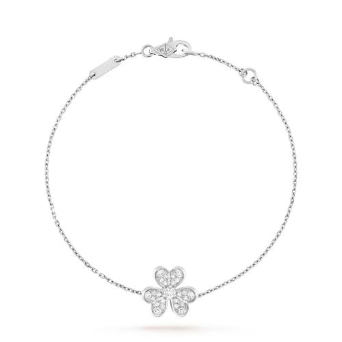  VCA梵克雅寶 22年秋冬 女士 手鏈 Frivole手鐲，迷你款式 VCARP3W200 預定商品1-3周發(fā)貨