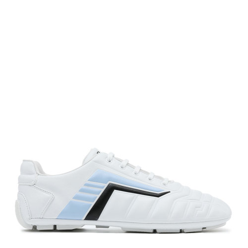 PRADA/普拉達logo徽標系帶牛皮革男士休閑運動鞋2EG325A21
