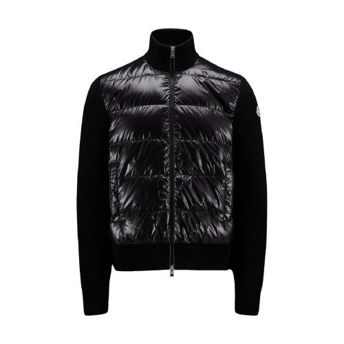  MONCLER蒙可蒙克萊 22年秋冬 男士 針織衫 Graphic Padded Wool Cardigan H20919B00008M113199