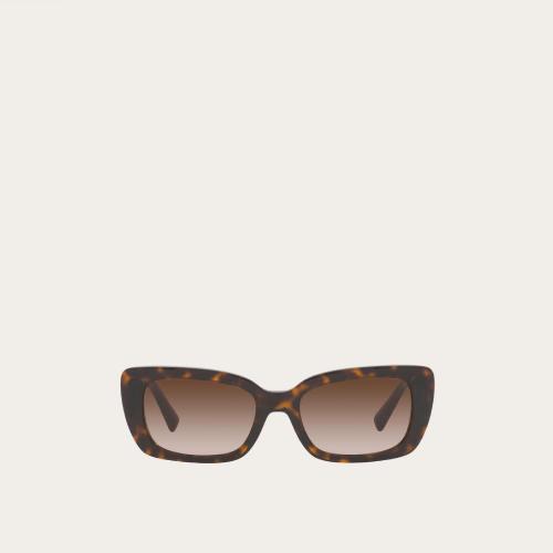  VALENTINO華倫天奴 22年秋冬 女士 太陽(yáng)眼鏡 LUNETTES RECTANGULAIRES EN ACéTATE ROMAN STUD 預(yù)定商品1-3周發(fā)貨