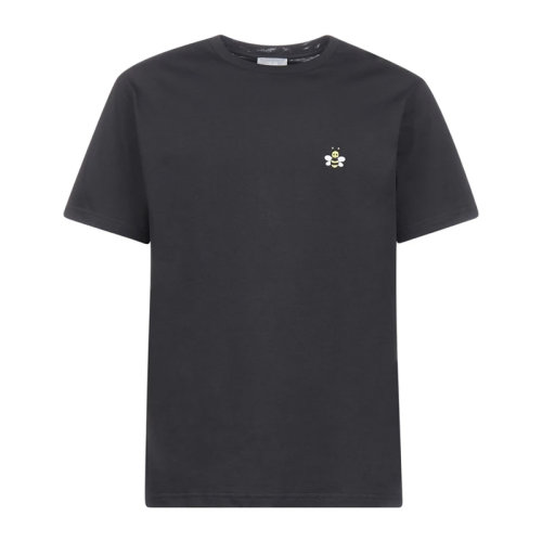 Dior/迪奧   男裝 服裝 Dior X Kaws限量聯(lián)名款 男士棉質蜜蜂刺繡圓領 男士短袖T恤