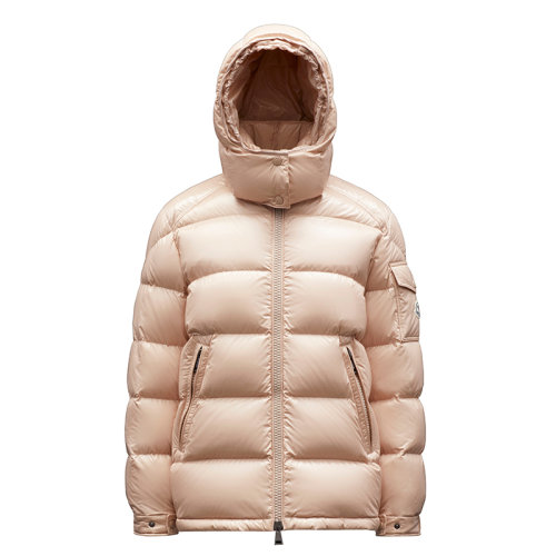Moncler/蒙克萊 21年秋冬新款 MAIRE系列 女士粉色漆面尼龍羽絨服H20931A0014268950457