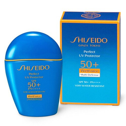 SHISEIDO/資生堂  藍(lán)胖子防曬 新艷陽夏臻效水動(dòng)力防曬霜 50ml