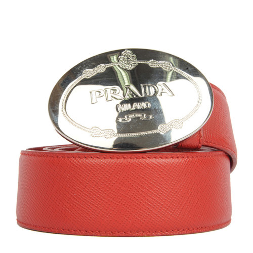 PRADA/普拉達(dá) 男女同款中性款LOGO腰帶 皮帶 1C3975-053多色可選
