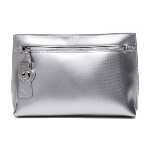 BURBERRY/博柏利  巴寶莉女包 女士銀色時(shí)尚手拿包 40678401