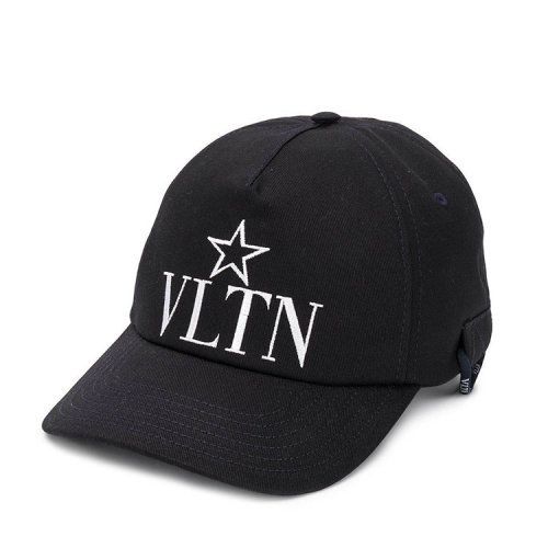 Valentino/華倫天奴  時尚簡約 VLTN 男士黑色帽子 TY2HDA11GVLNB4  HKY015C