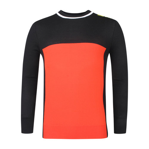 KENZO/高田賢三  凱卓男裝 子LOGO 男士時尚圓領(lǐng)秋冬針織衫/毛衣 F855PU1153CB.99