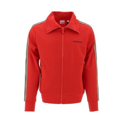  BURBERRY/博柏利 男士紅色棉質(zhì)夾克 80092411 PLFSX