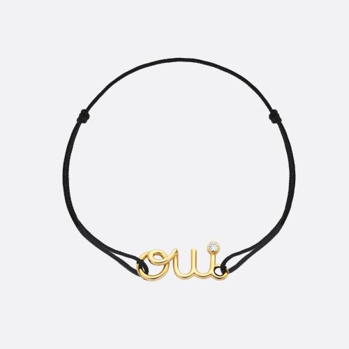  DIOR迪奧 22年秋冬 女士 手鏈 Oui 手鏈 JOUI95019_0000 預(yù)定商品1-3周發(fā)貨