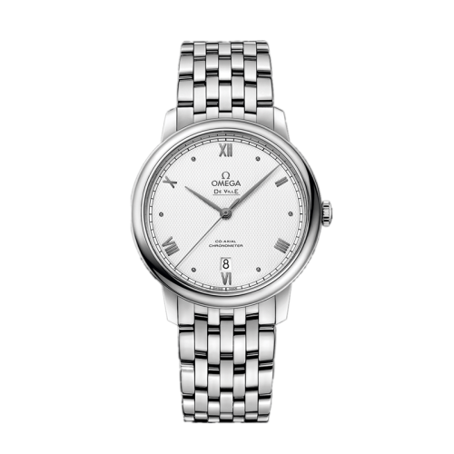 OMEGA/歐米茄 碟飛系列 典雅 同軸腕表 精鋼 日期顯示 自動(dòng)機(jī)械 男士腕表 424.10.40.20.02.006