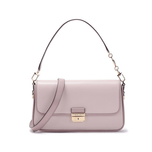 【高圓圓宋祖兒同款】Michael Kors/邁克·科爾斯  MK女包小號(hào)BRADSHAW系列皮革單肩斜挎包 30S1G2BL1I