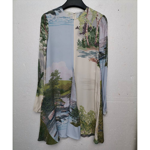 Stella McCartney/絲黛拉麥卡妮 女士印花連衣裙 456167 SIA12 瑕疵折扣