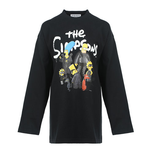 Balenciaga/巴黎世家22新品女士長袖T恤681046TLVG