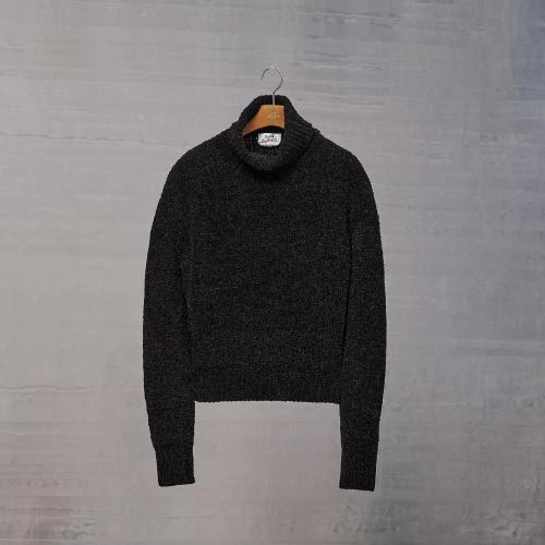  HERMES愛馬仕 22年秋冬 男士 長(zhǎng)袖襯衫 Pull col roule ??chenille de soie?? H267305HA02