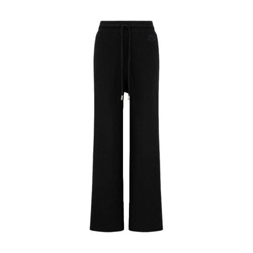  MONCLER蒙可蒙克萊 22年秋冬 女士 休閑褲 Cashmere Blend Trackpants H20939L00004M2079999