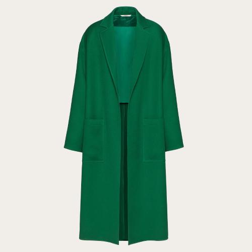  VALENTINO華倫天奴 22年秋冬 男士 大衣 MANTEAU DROIT EN LAINE XV0CA_VB08E6635