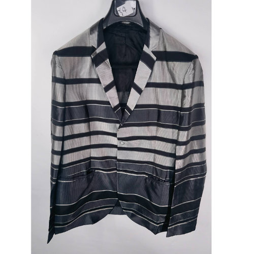 Emporio Armani/安普里奧阿瑪尼條紋男士西服上衣  R1G400R1327011 瑕疵折扣