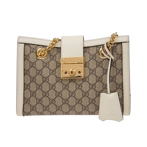 GUCCI/古馳  Padlock系列 GG女包單肩手提包  小號 ?498156KHNKG9761