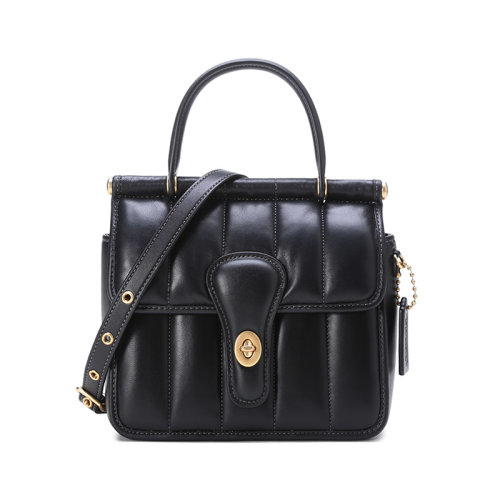 COACH/蔻馳【22春夏新款】女士羊皮革WILLIS 18號手提單肩斜挎包 C3844