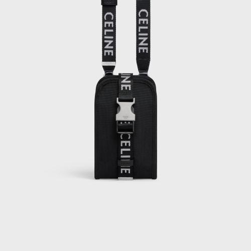  CELINE賽琳思琳 22年秋冬 男士 手機(jī)包 錦綸徒步手機(jī)包 10J212DVN.38SI