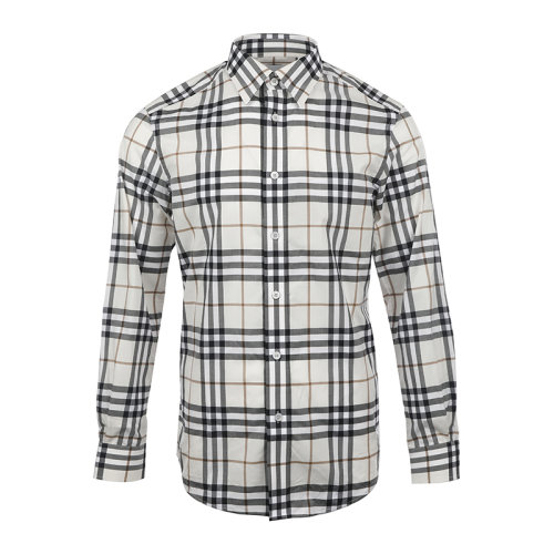 BURBERRY/博柏利22春夏經(jīng)典格紋男士長袖襯衫 8050275
